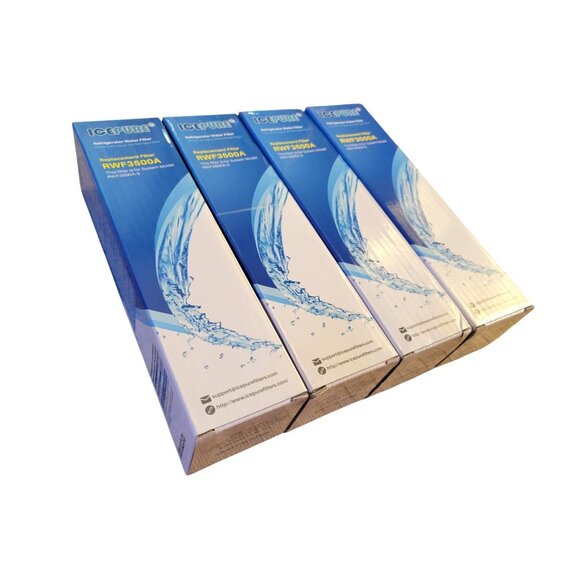 *NEW* 4-Pack ICEPURE ADQ73613401 Refrigerator Water Filter Compatible with LG - Picture 2 of 2